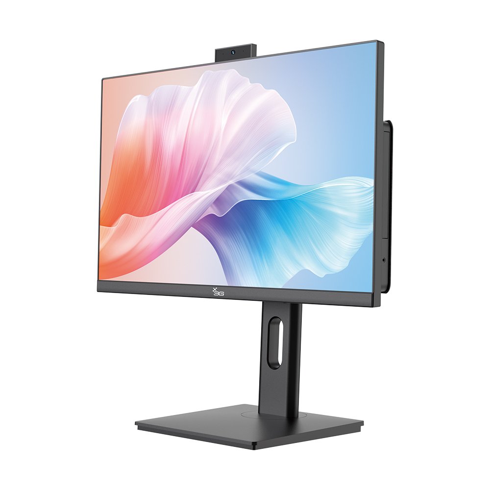 Computador All In One 24", Intel Core I7, 8Gb, Ssd 512Gb, Webcam, Wifi, Bluetooth, Windows 10, Preto - 3Green Unique AI3G-032