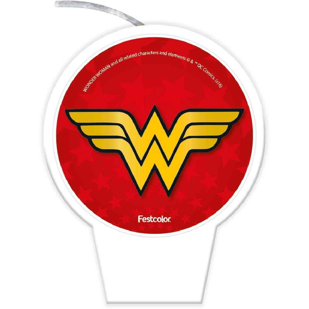 Vela Plana Mulher Maravilha