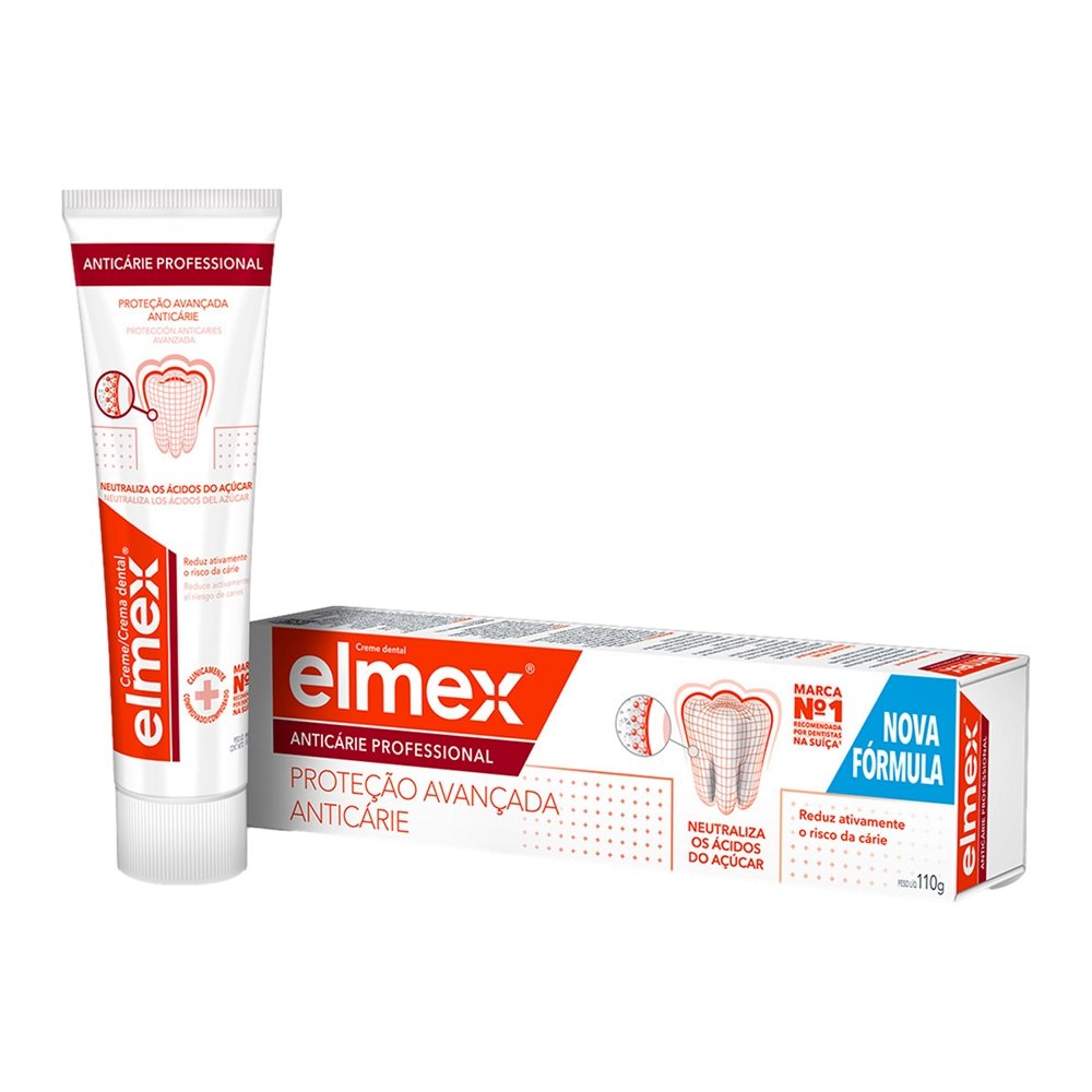 Creme Dental Elmex Anticáries Professional 110g