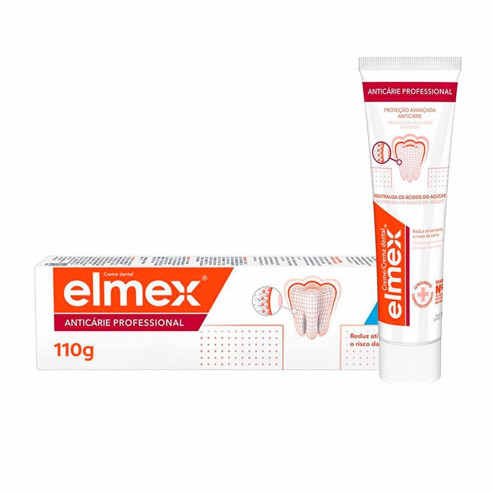 Creme Dental Elmex Anticáries Professional 110g