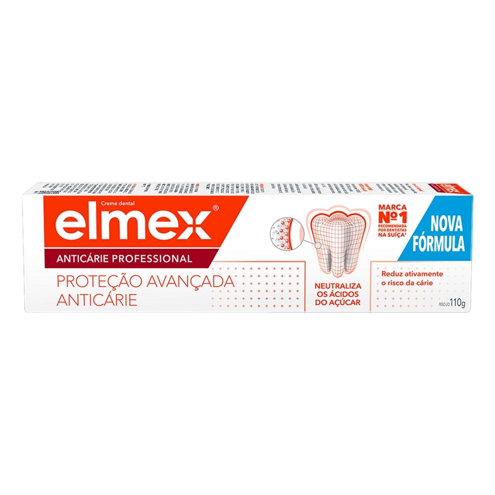 Creme Dental Elmex Anticáries Professional 110g