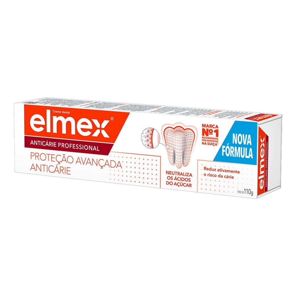 Creme Dental Elmex Anticáries Professional 110g