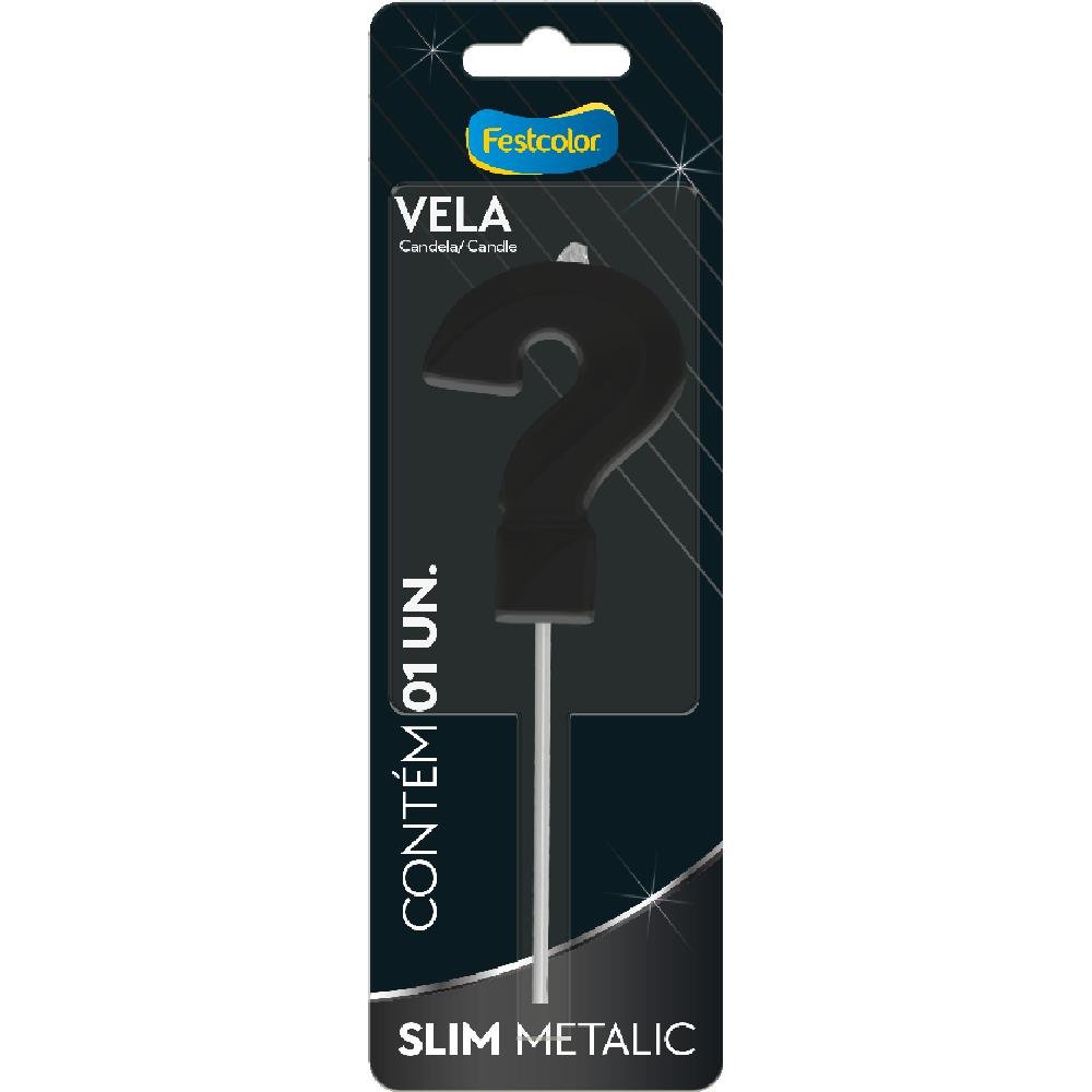 Vela Slim Metallic Preta N ?