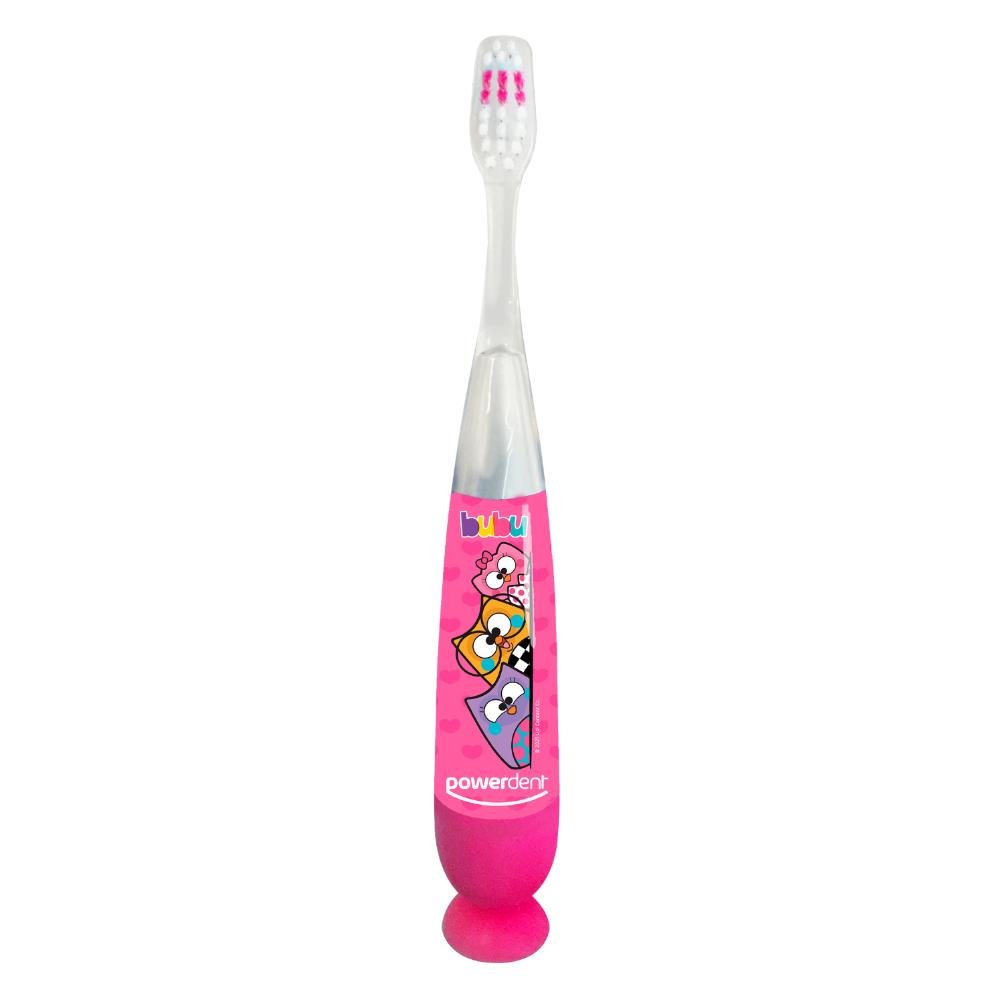 Escova de Dente Infantil Powerdent Flash Kids Bubu Cores Variadas