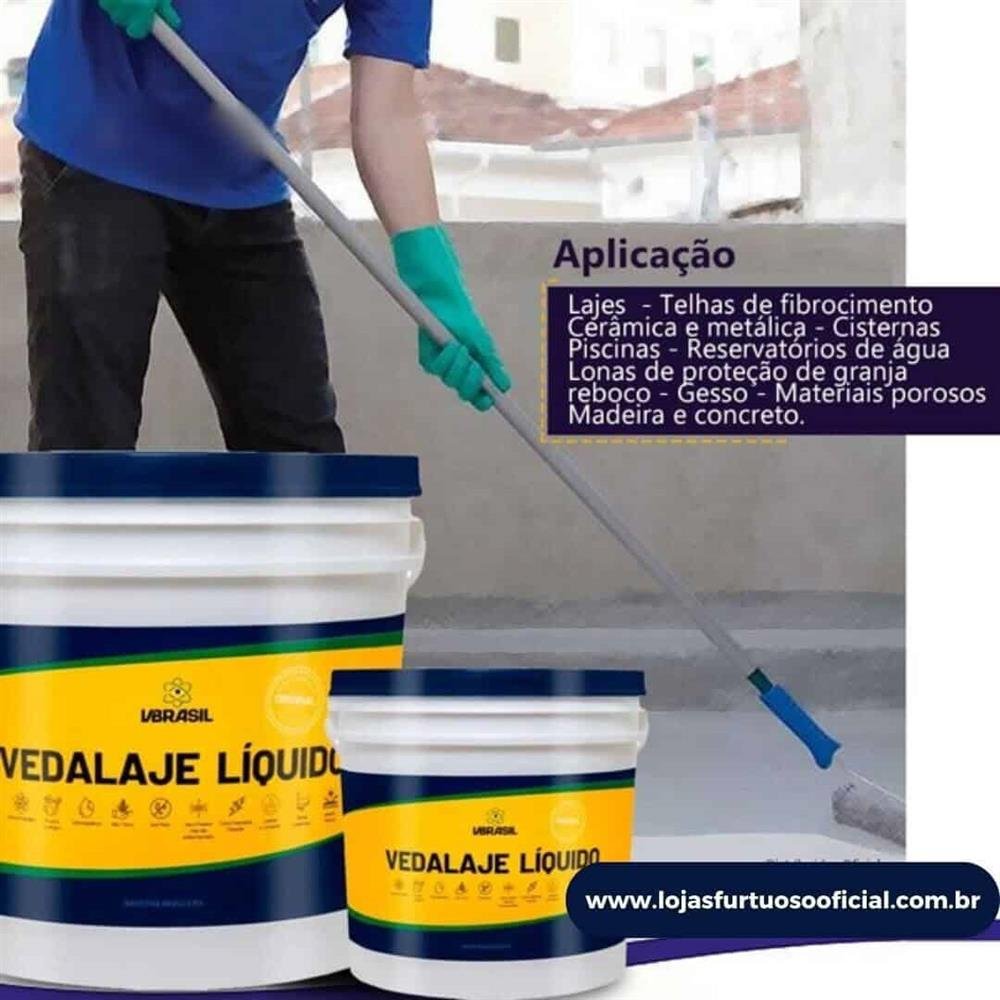 VedaLaje Líquido Impermeabilizante VBRASIL 15L