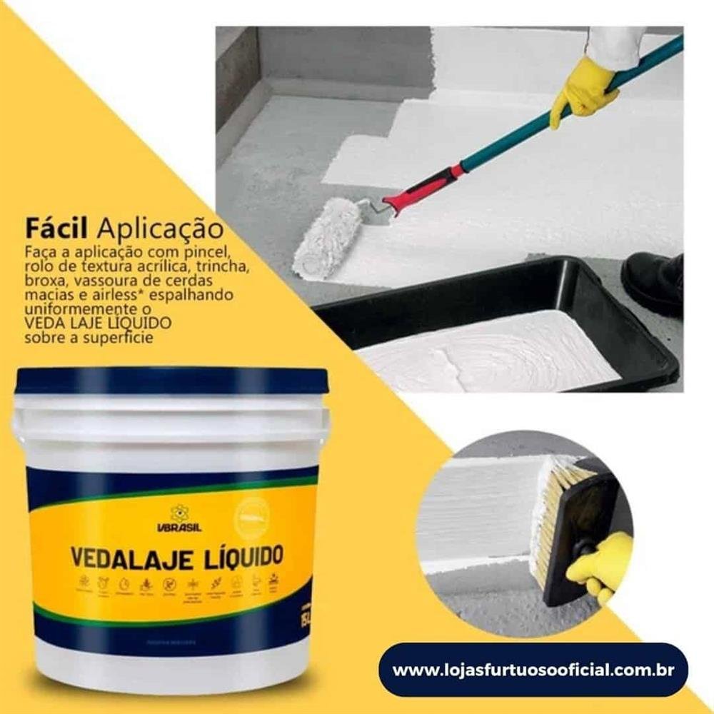 VedaLaje Líquido Impermeabilizante VBRASIL 15L