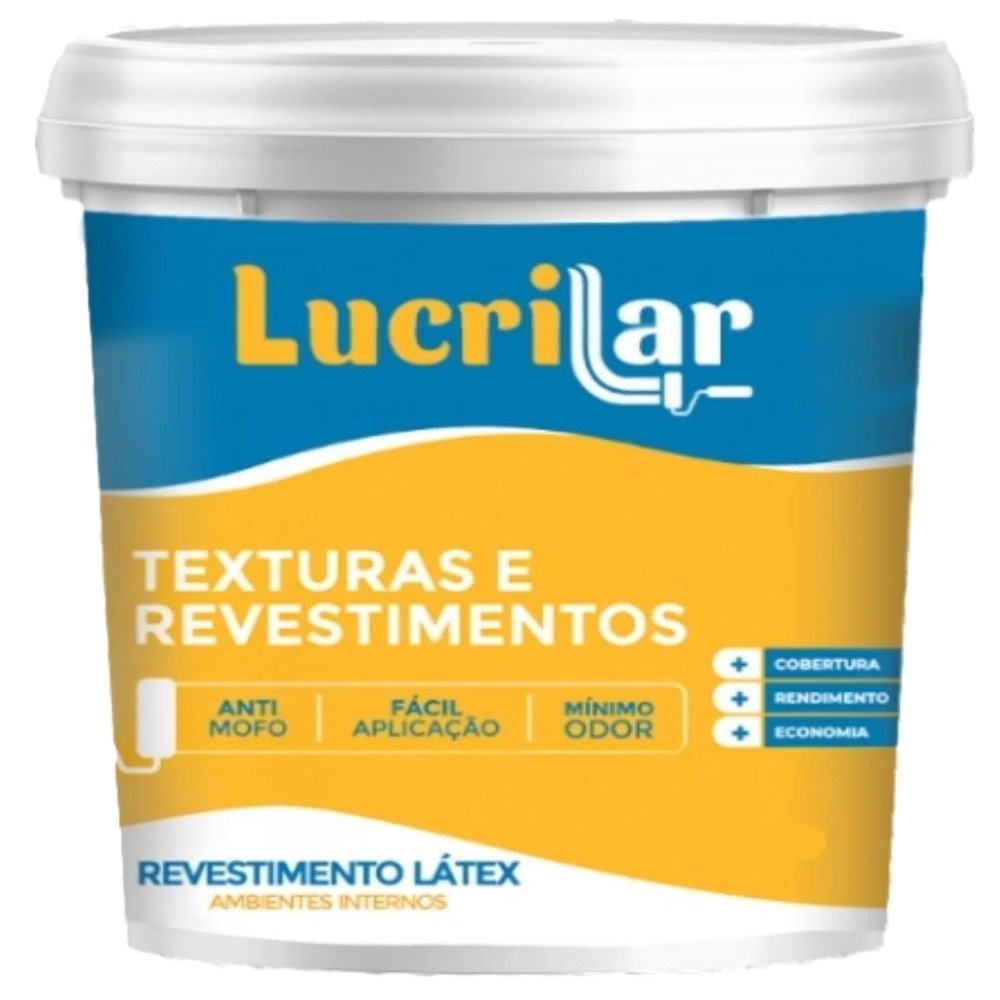 Tinta Na Cor Pérola 4,5Kg Interna Lucrilar