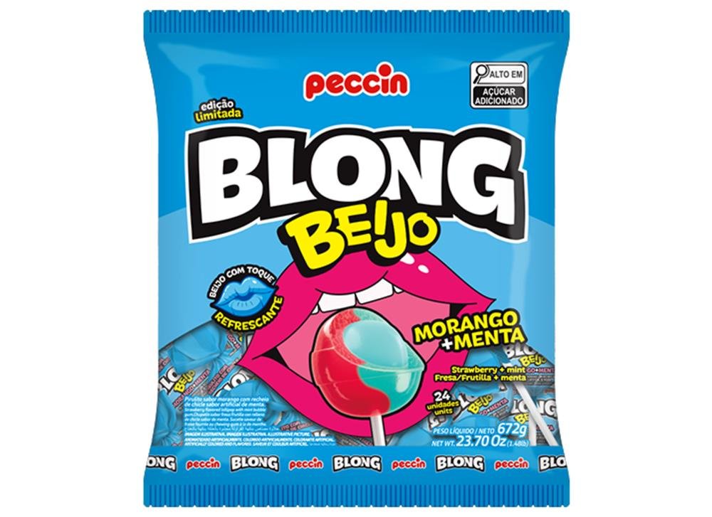 Pirulito Peccin Blong Beijo 672G