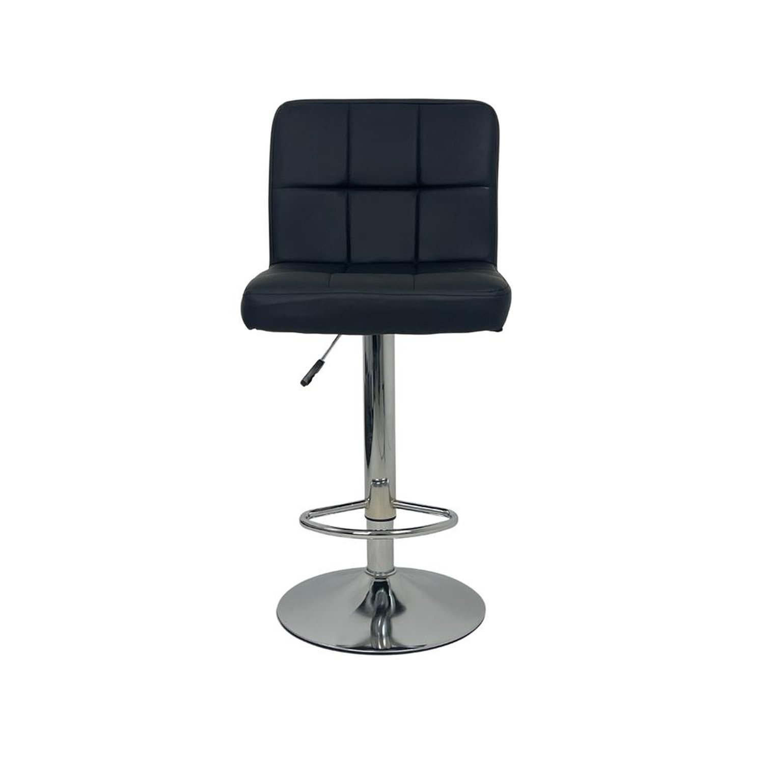 Banqueta Gomos Comfort Estofada Giratória Altura Regulável
