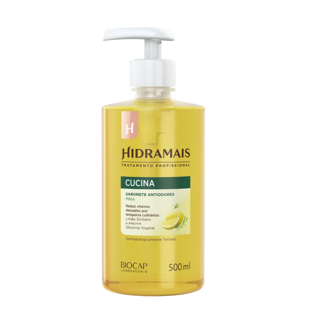 Sabonete Líquido Hidramais Cucina Limão Siciliano 500ml