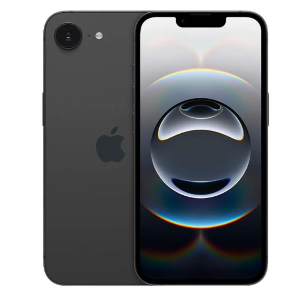 iPhone 16e Apple 128GB Preto Tela de 6,1" 5G e Câmera de 48 MP Preto