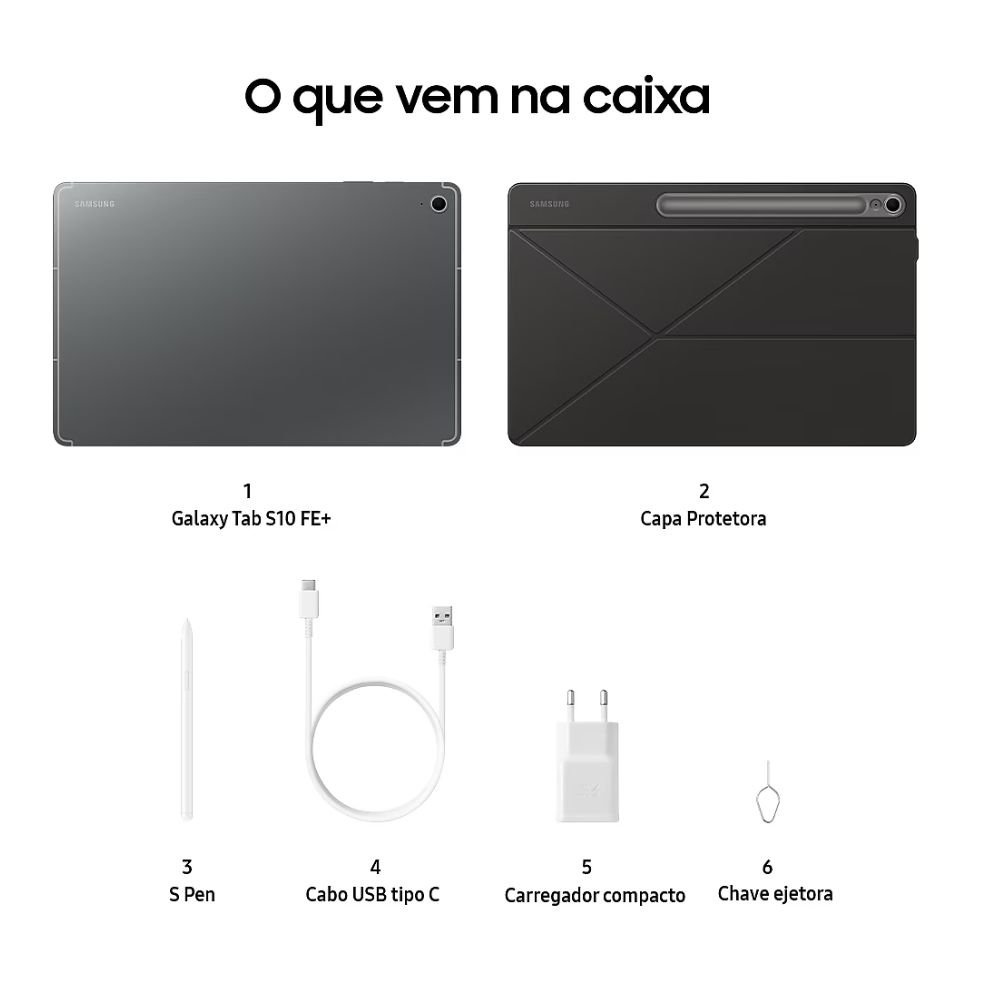 Tablet Samsung X620 Wifi 128Gb Cinza Am