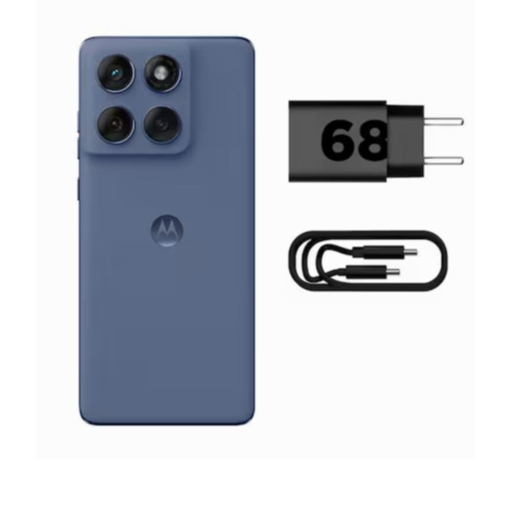 Motorola Edge 60 Fusion 5G Cinza 256GB, 8GB RAM, Tela 6,7", Câmera Sony LYTIA 700C 50MP, Gorilla Glass 7i, Dimensity 7300, IP69 e IP68