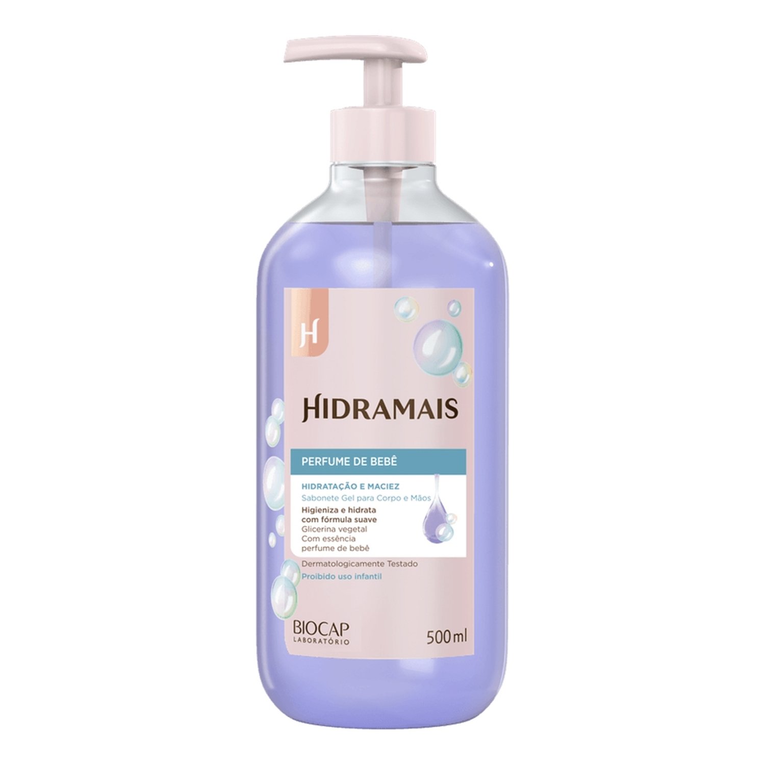 Sabonete Líquido Hidramais Perfume de Bebê 500ml
