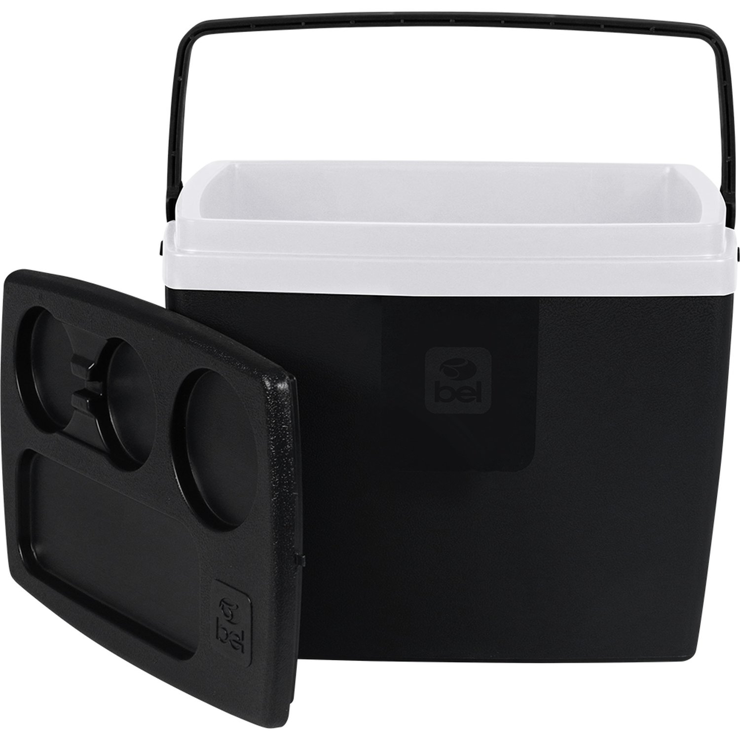 Caixa Térmica 19L Bel - Preta/Branca