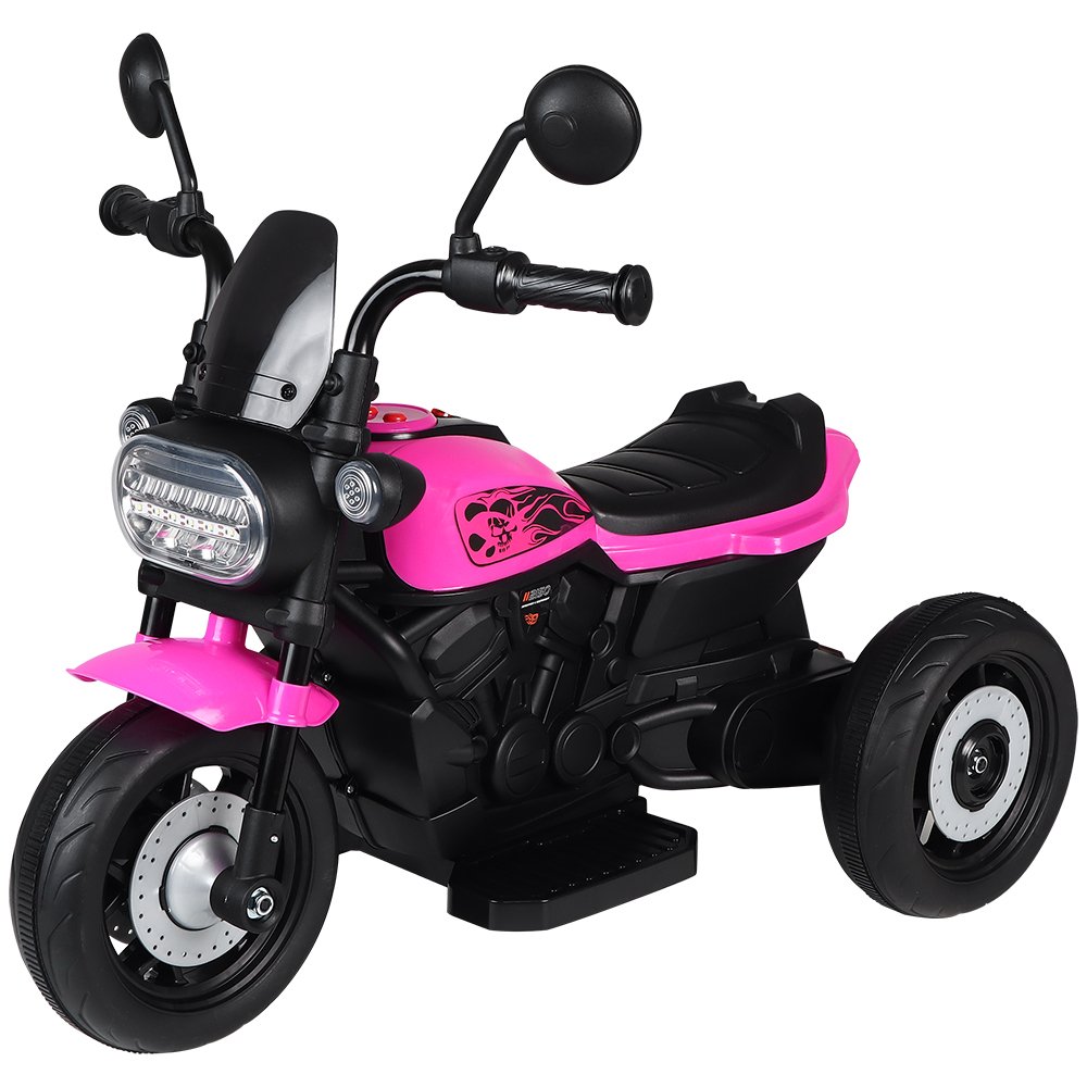 Moto Elétrica Infantil Freeway King 3 Rodas 6V Rosa - Bel