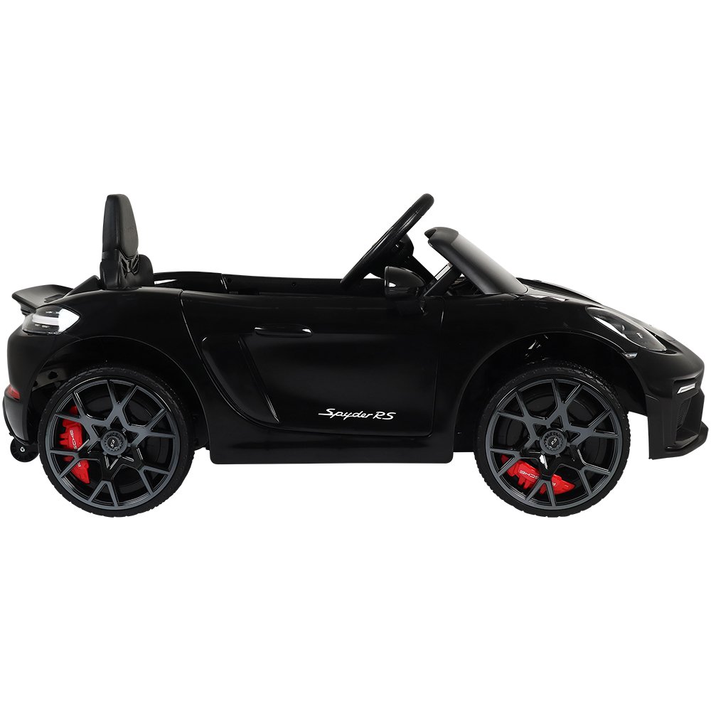 Carro Elétrico Infantil Porsche Spyder 718 Rs 12V Preto - Bel
