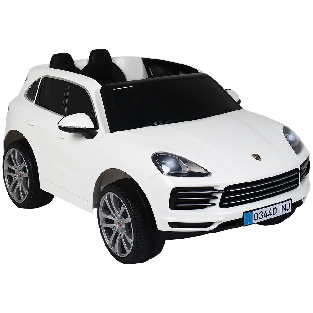 Carro Elétrico Infantil Porsche Cayenne S 12V Branco - Bel