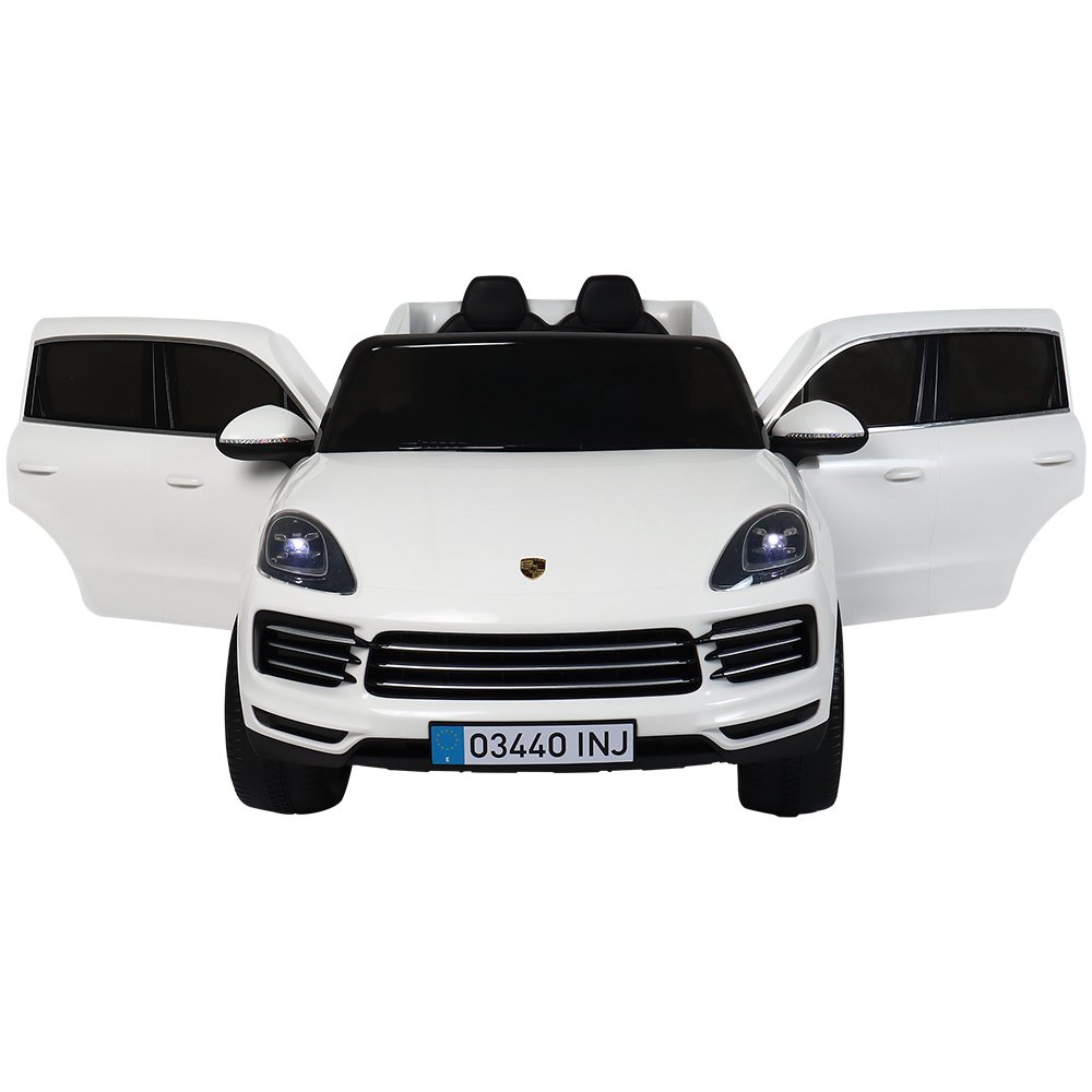 Carro Elétrico Infantil Porsche Cayenne S 12V Branco - Bel