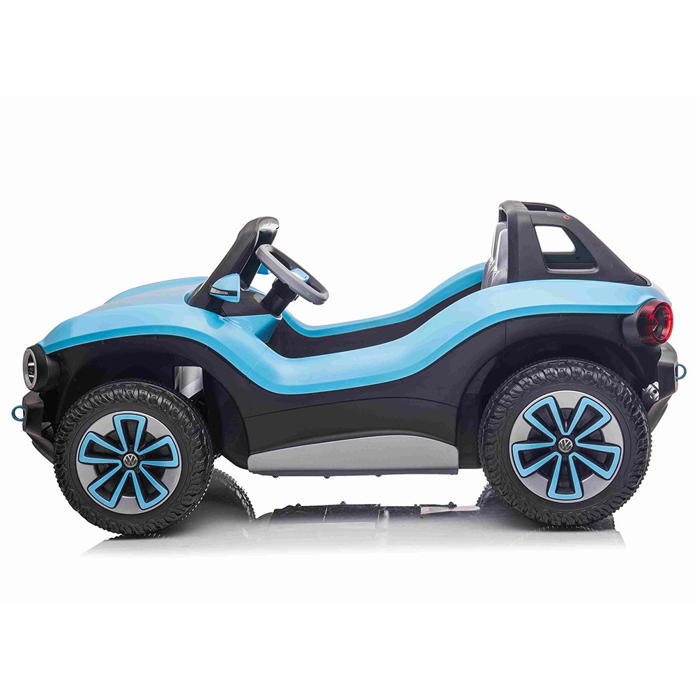 Carro Elétrico Infantil E-Buggy Big Volkswagen 2 Lugares 12V Azul - Bel