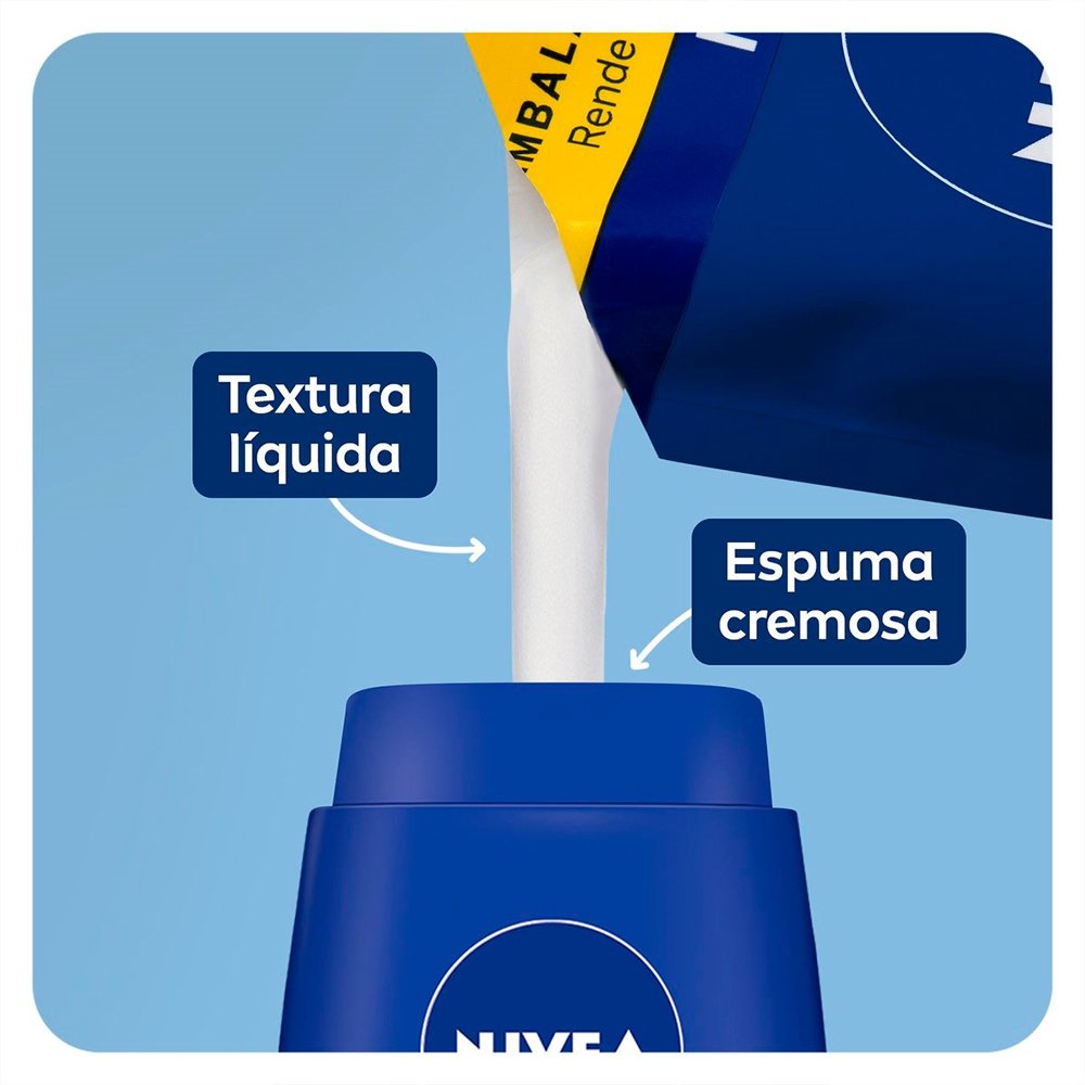 Sabonete Líquido Nivea Creme Care Refil 200ml
