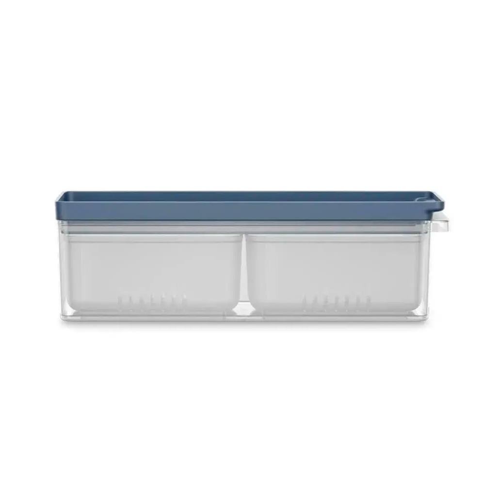 Organizador De Geladeira Electrolux Experience 2,3L Com Cesto Escorredor Tampa Hermética, Bpa Free, Ideal Para Frutas