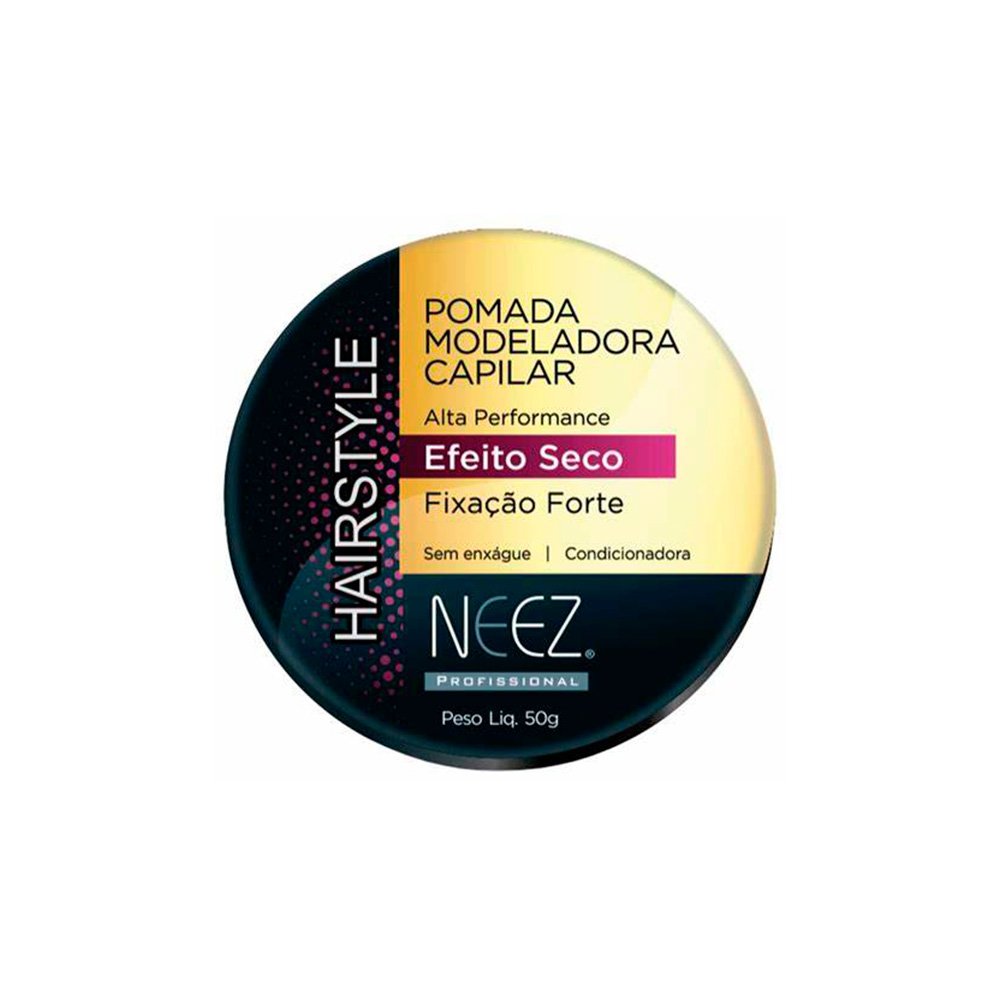Cera Modeladora Capilar Efeito Seco Neez 60G