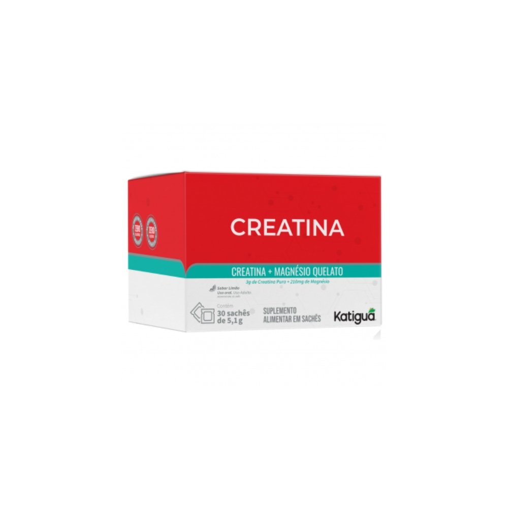 Creatina + Magnesio 30 Saches Limao