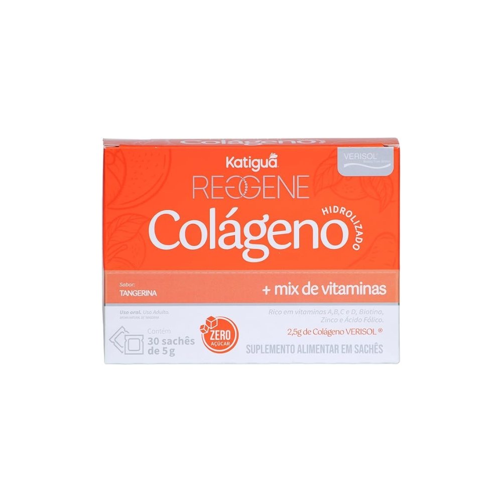 Colageno Verisol + Vitaminas Tangerina 30 Sache 5G Katigua