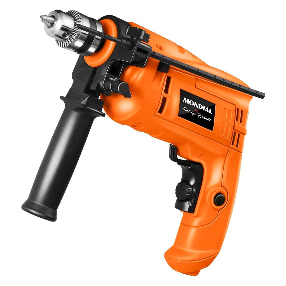 Furadeira Com Impacto, Mondial, Laranja, 650W, 110V - Fi-Rh-01M