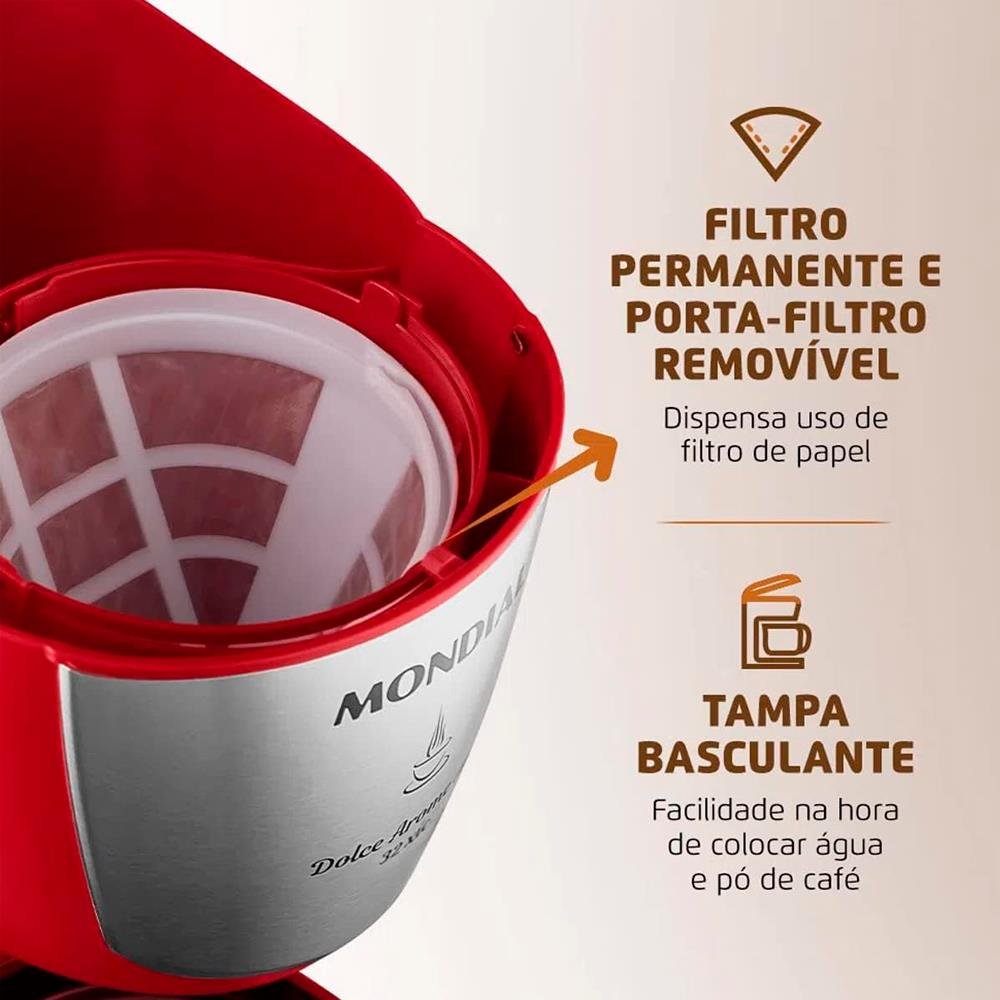 Cafeteira C-32-32X-R 127V/60Hz,