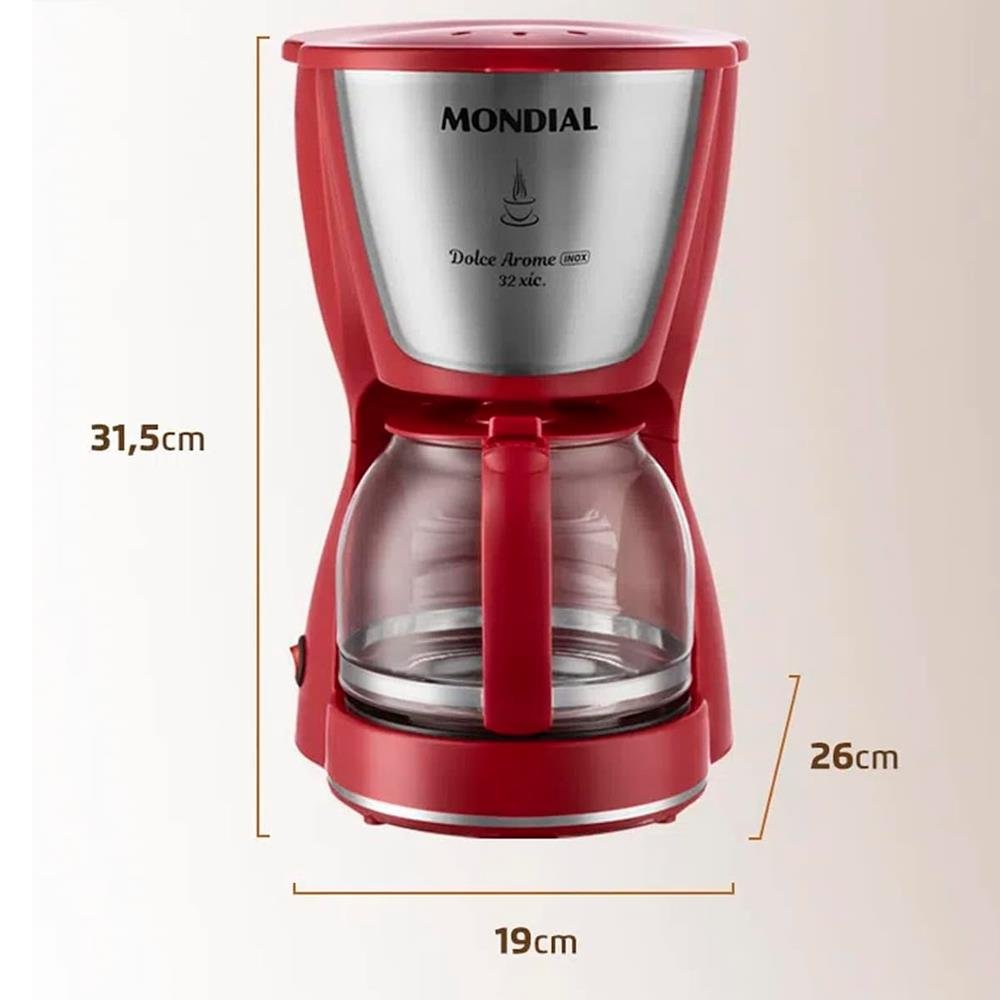 Cafeteira C-32-32X-R 127V/60Hz,