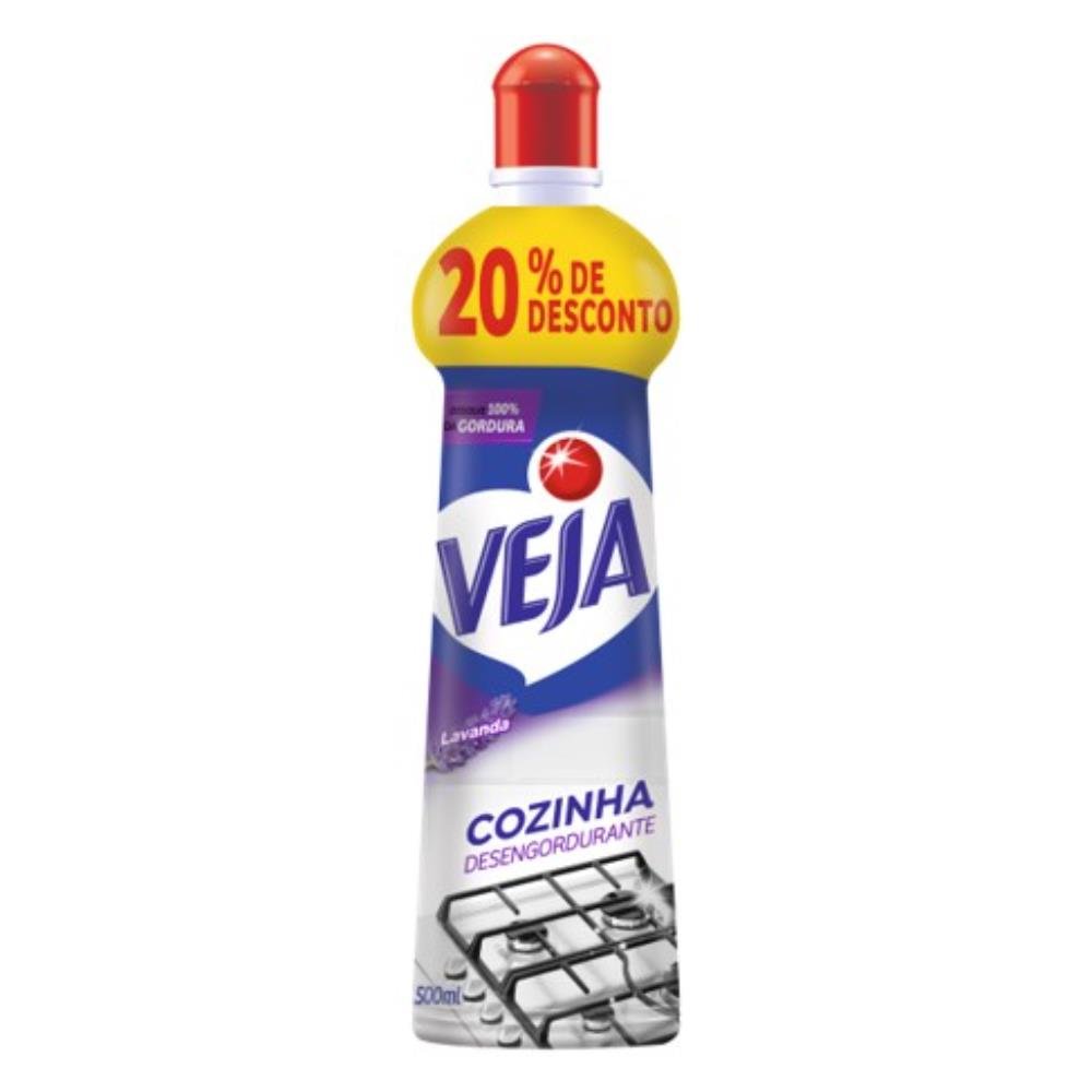 Veja Cozinha Desengordurante Lavanda Squeeze 500Ml 20%Off-Caixa/24