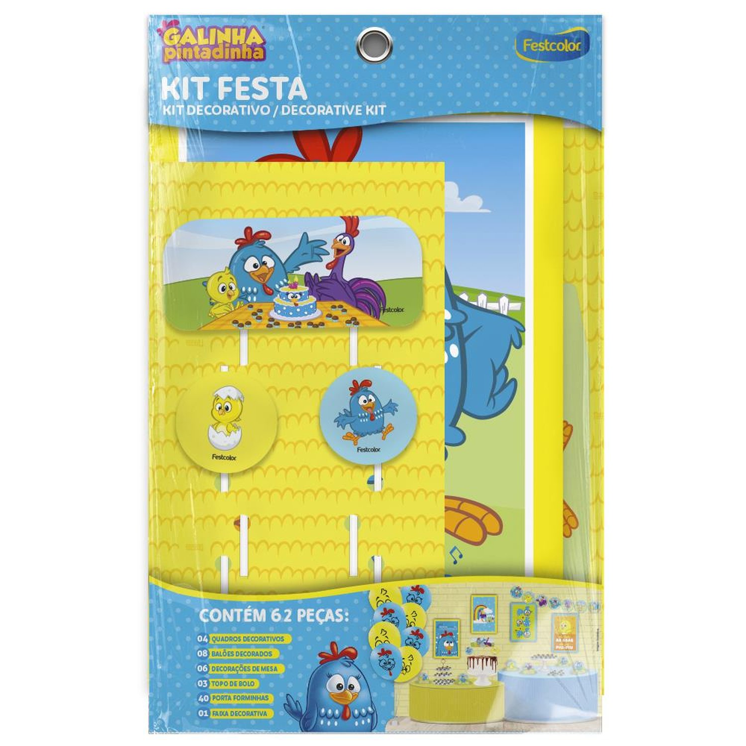 Kit Festa Galinha Pintadinha