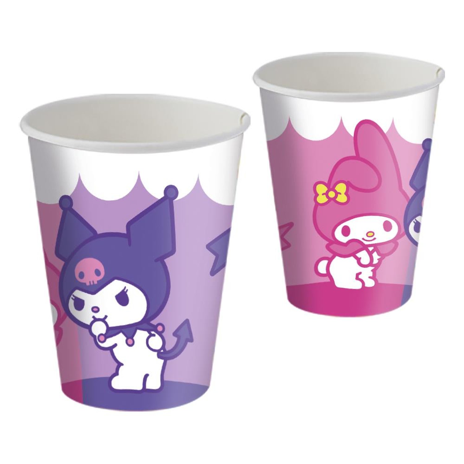 Copo Papel 200Ml My Melody E Kuromi