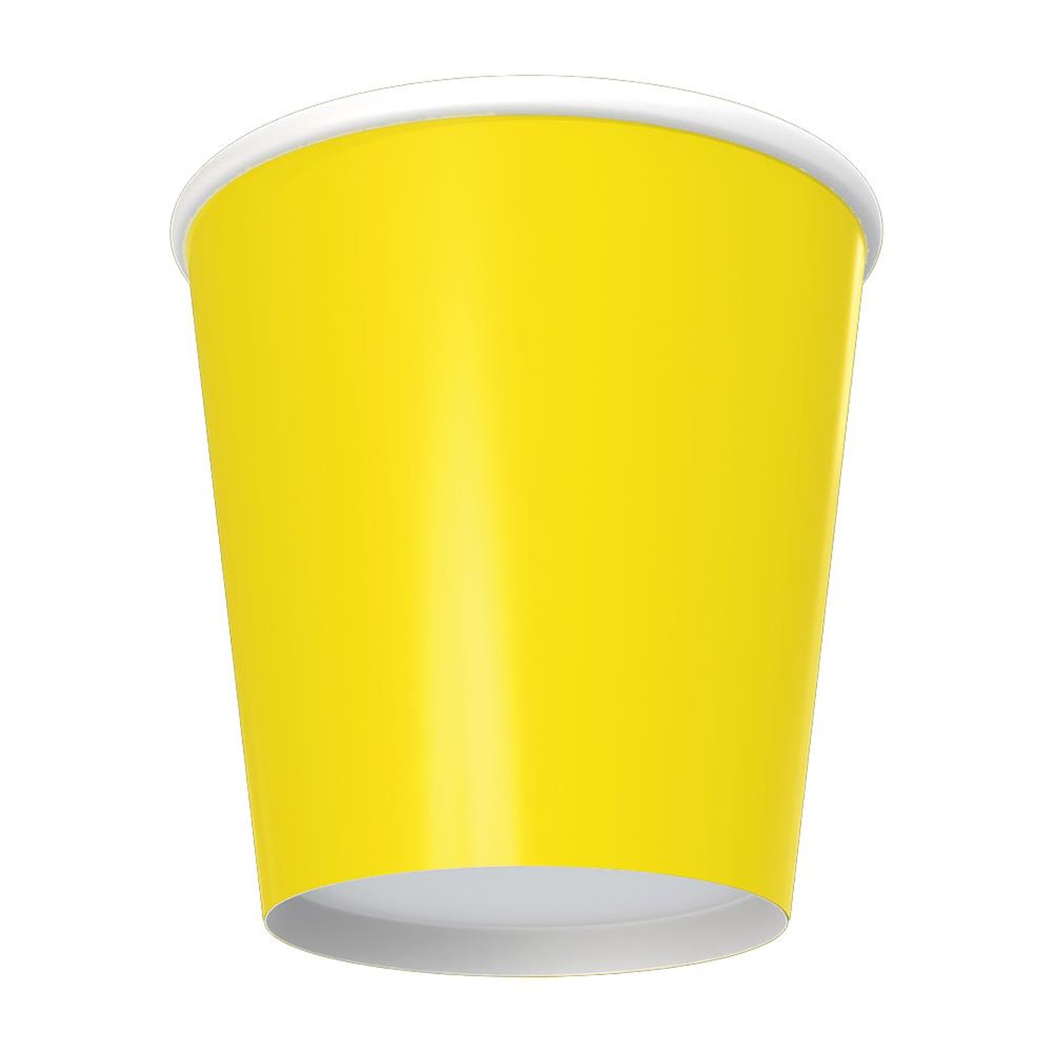 Copo Papel 200Ml Neon Amarelo Fest Color