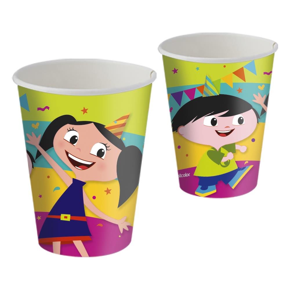 Copo Papel 200Ml Show Da Luna