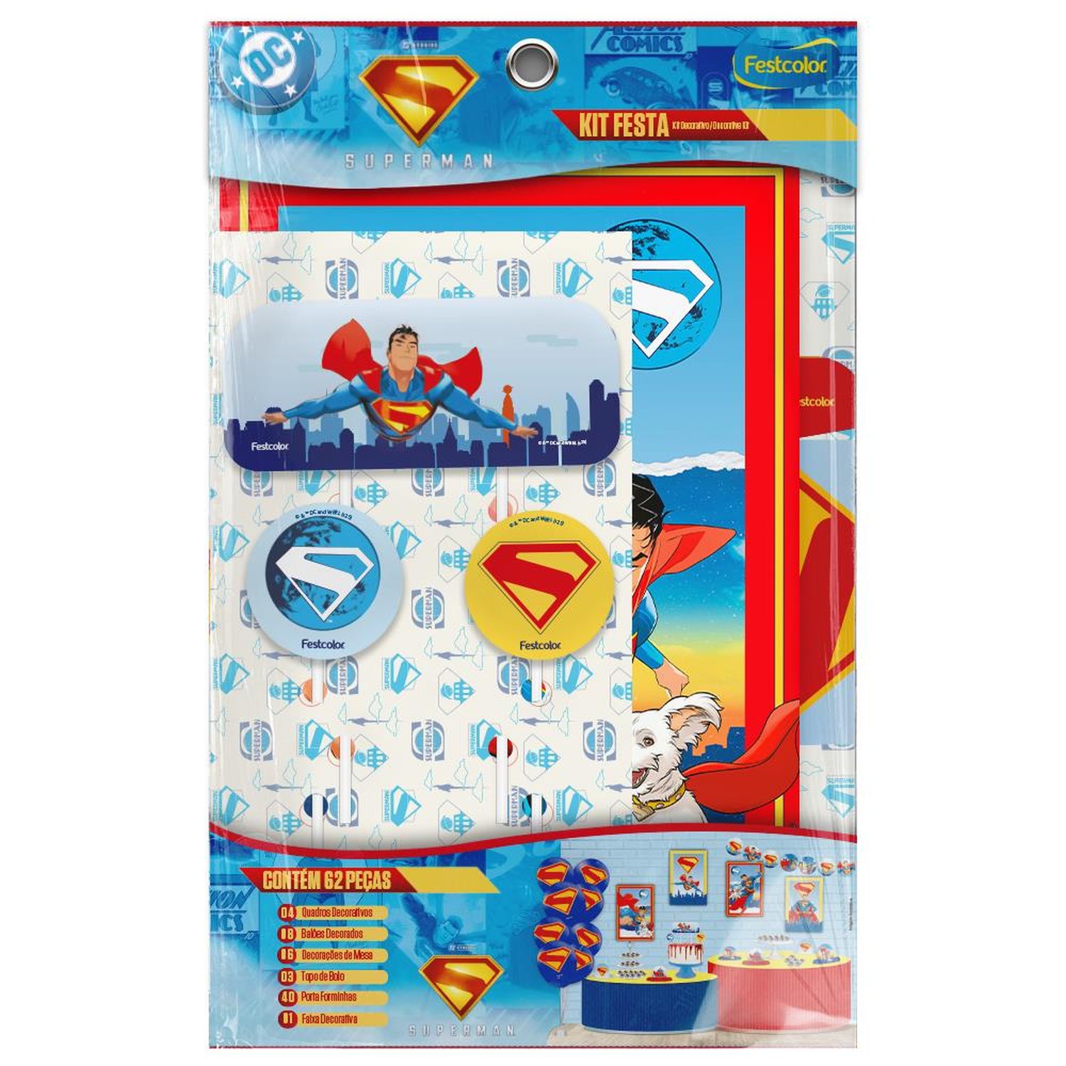 Kit Festa Superman