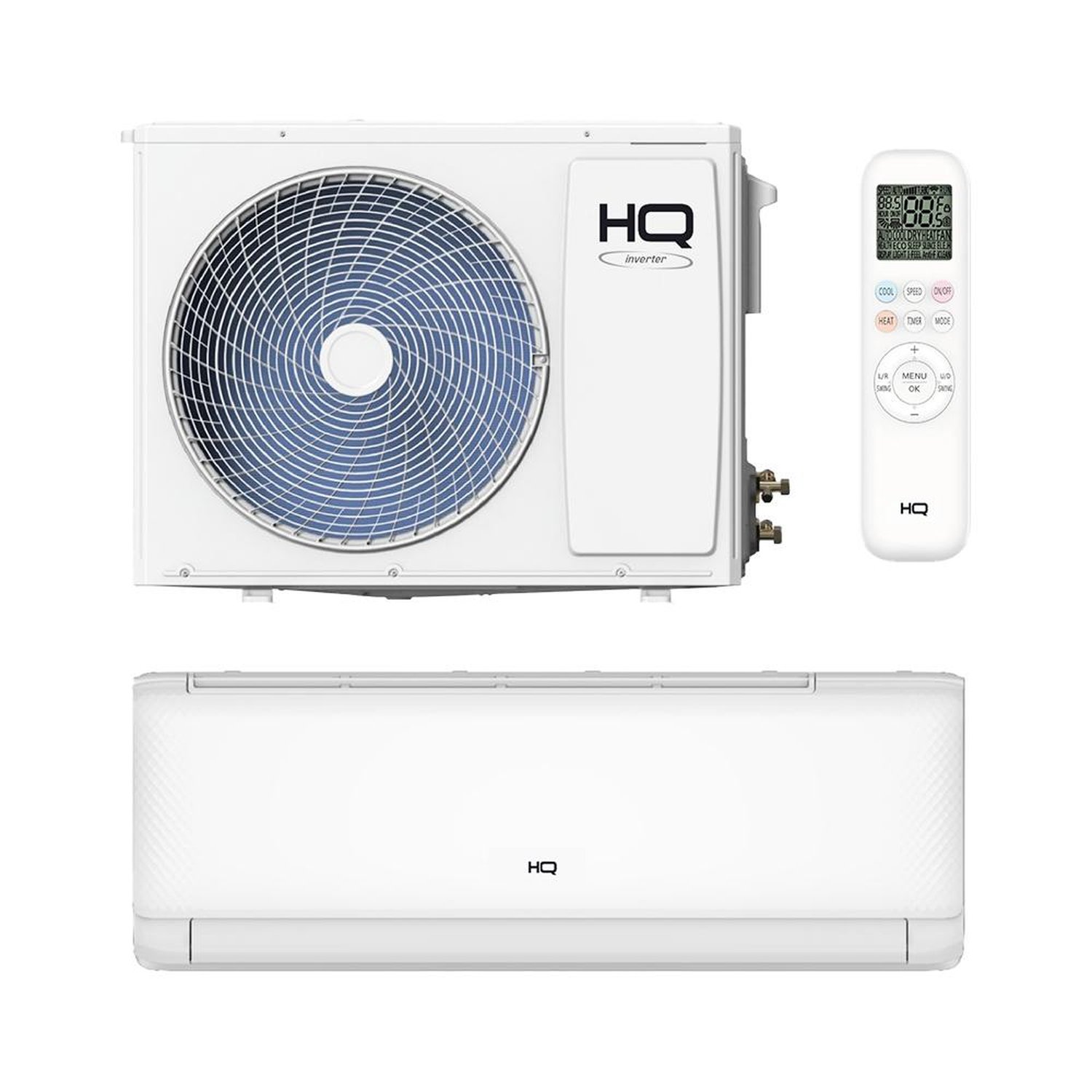 Ar Condicionado Split Hq Hi Wall Inverter 30.000 Btus/H Frio Monofásico Branco Cfhq30pis2bx - 220V
