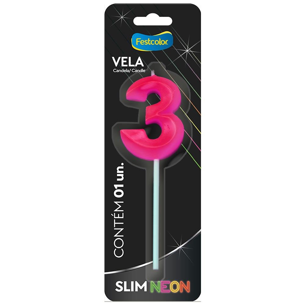 Vela Slim Neon Pink N 3