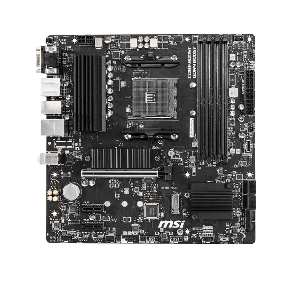 Placa-Mãe MSI B550M Pro-VDH, AMD AM4, mATX