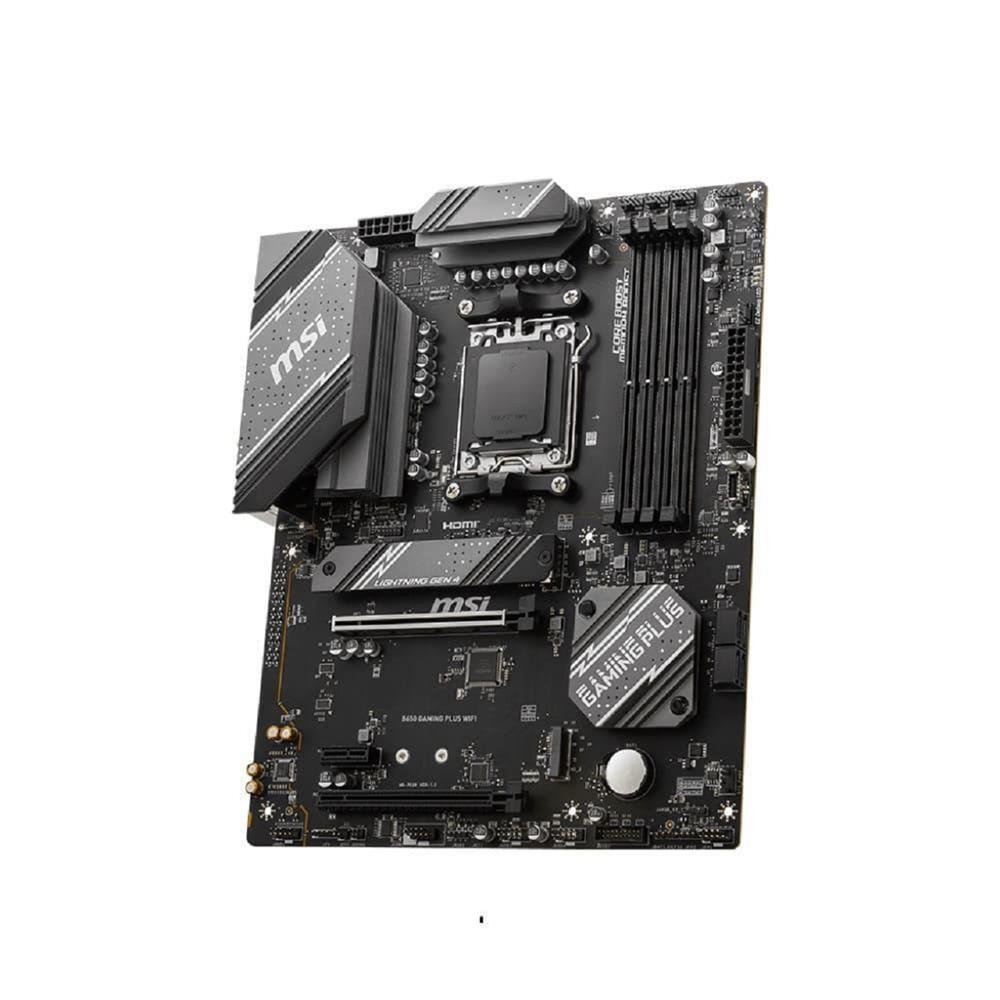 Placa Mãe Msi B650, Gaming Plus Wi-fi, Atx Am5 Ddr5 HDMI, Displayport M.2 Usb 3.2