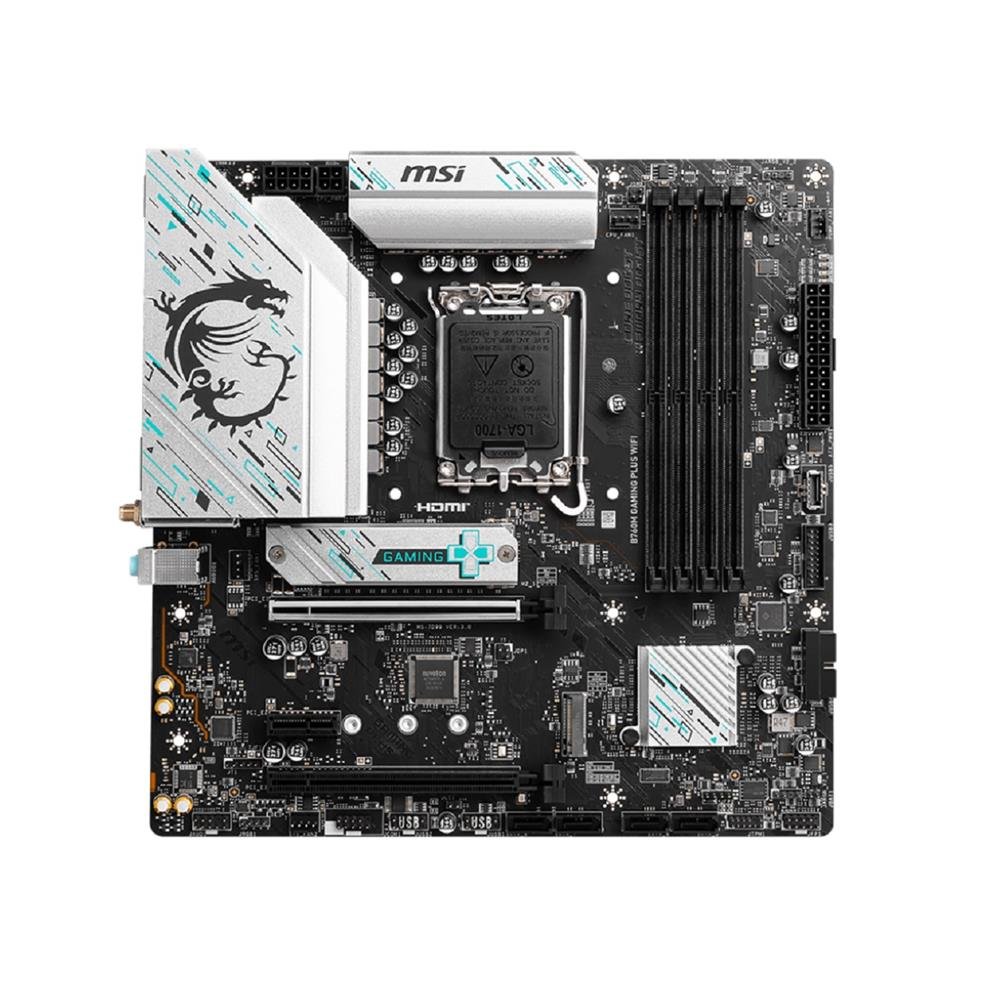 Placa Mãe Msi B760m Gaming Plus Wifi, Intel LGA 1700, DDR5