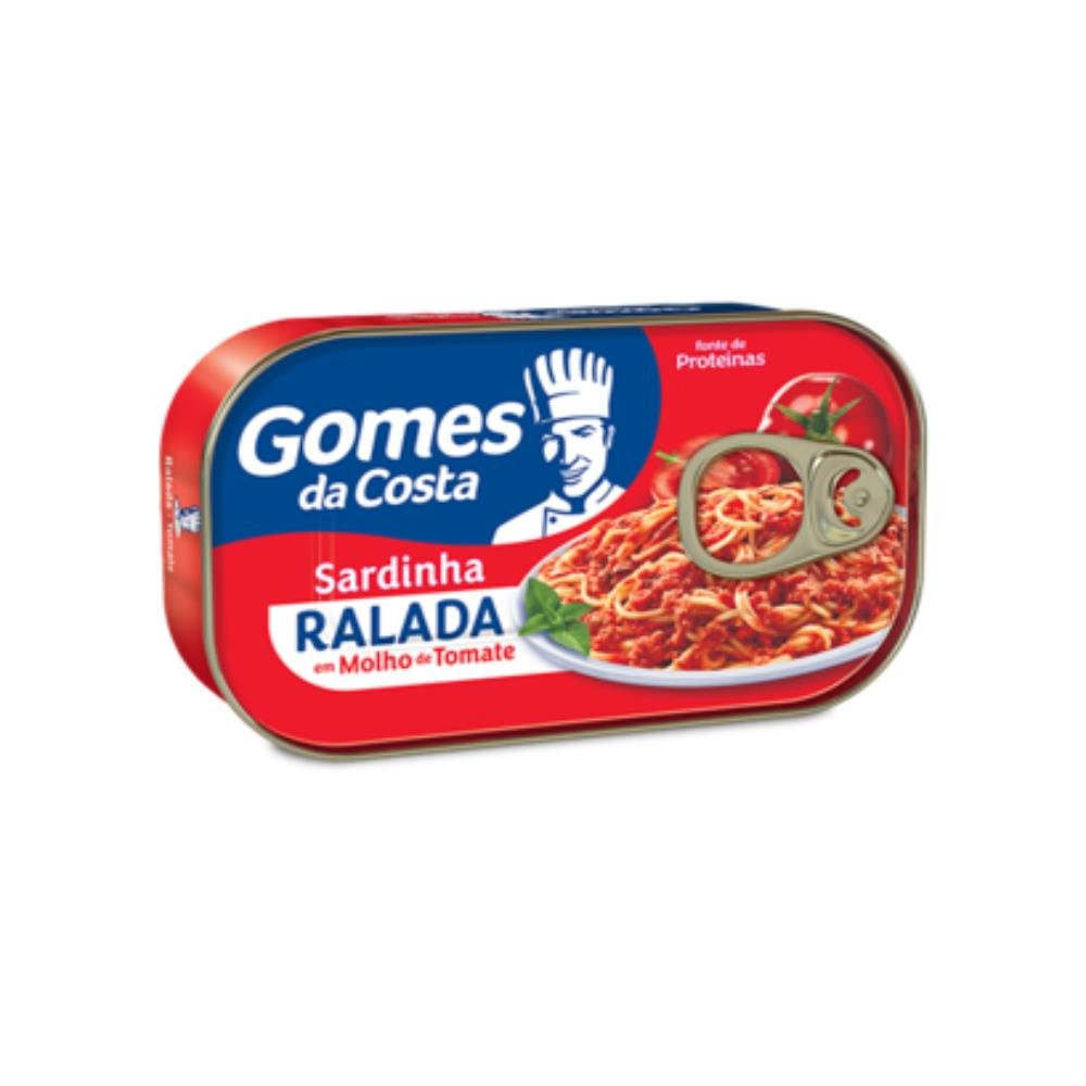 Sardinha Ralada Em Molho De Tomate Gomes da Costa 110G-Caixa/50