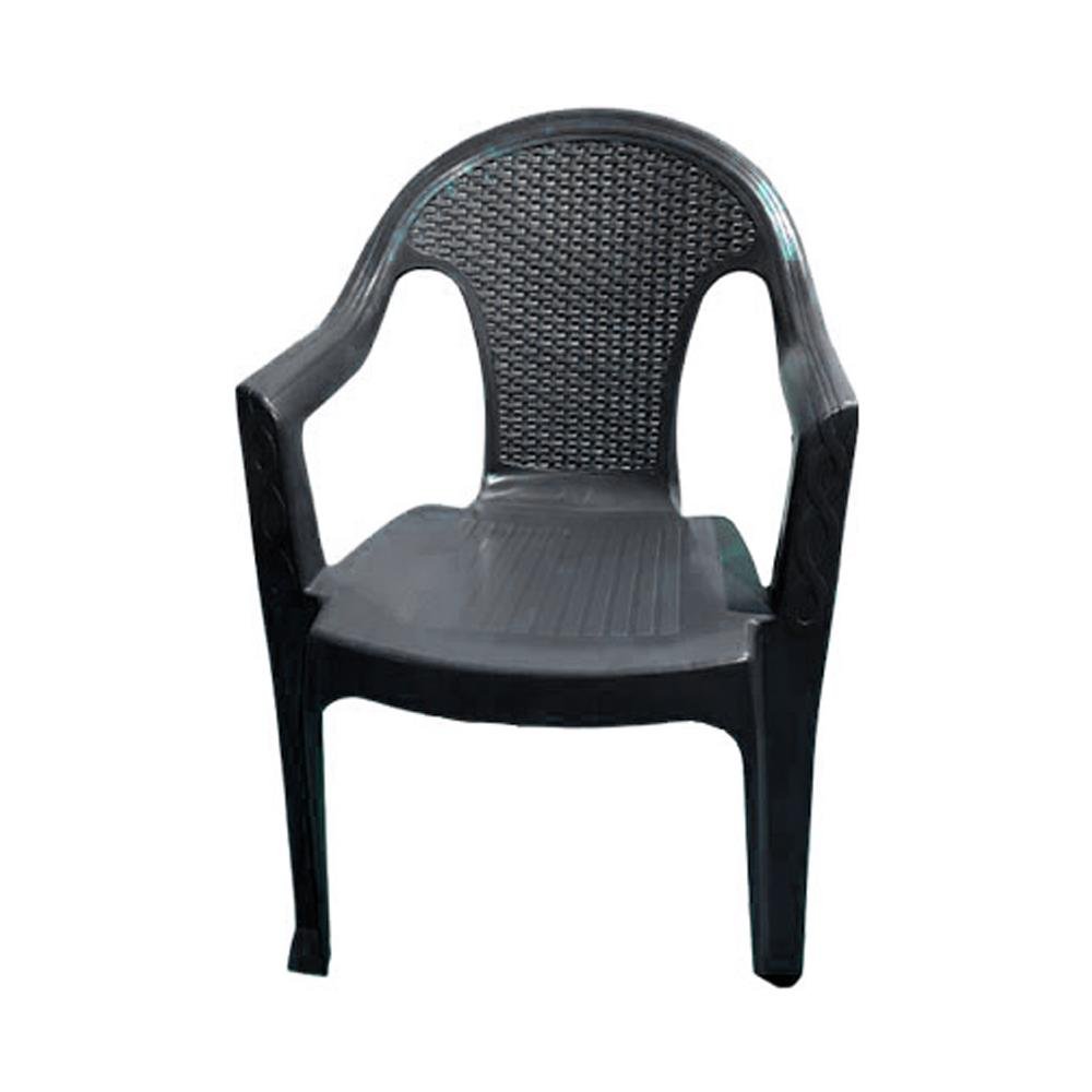Cadeira Poltrona Ratan Preto Iplast