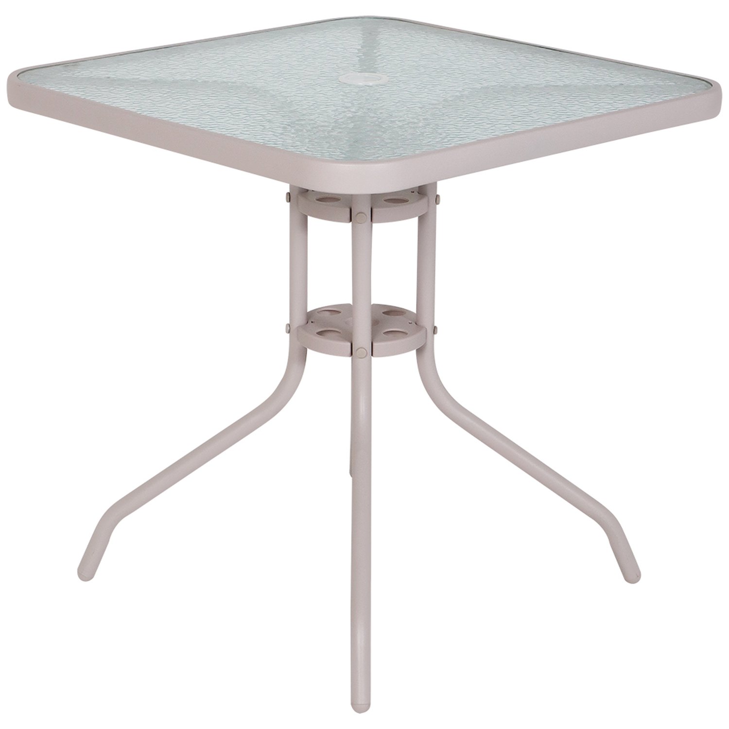 Mesa Quadrada 70 X 70 Cm Petrópolis Bege Bel