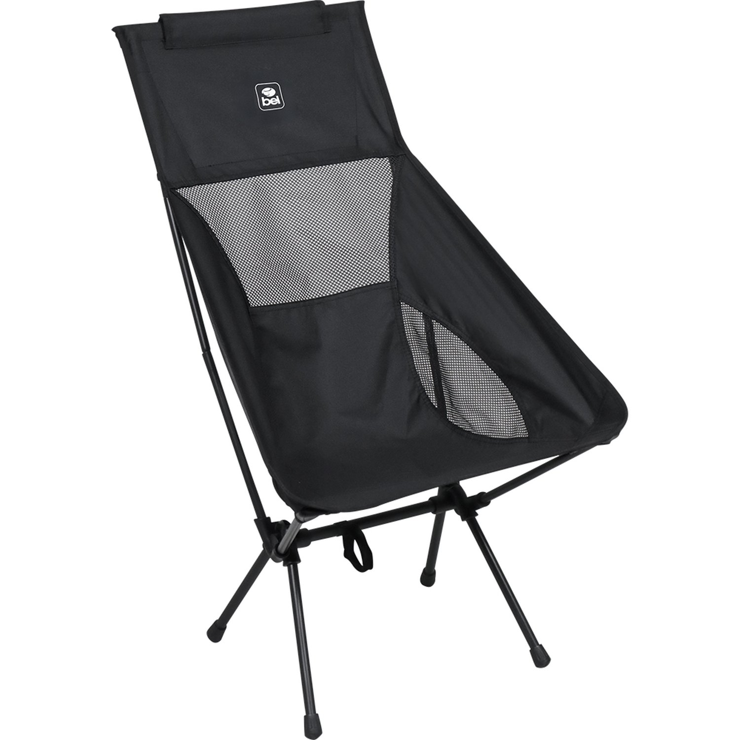 Cadeira Bel Ultra Light Portátil Chill Preta ¿ Bel