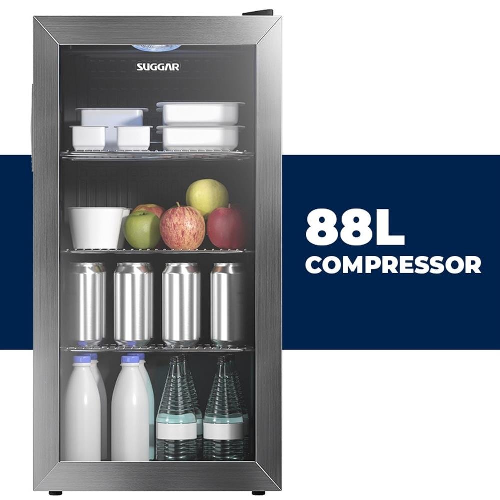 Frigobar 88 Litros Inox Suggar 127V