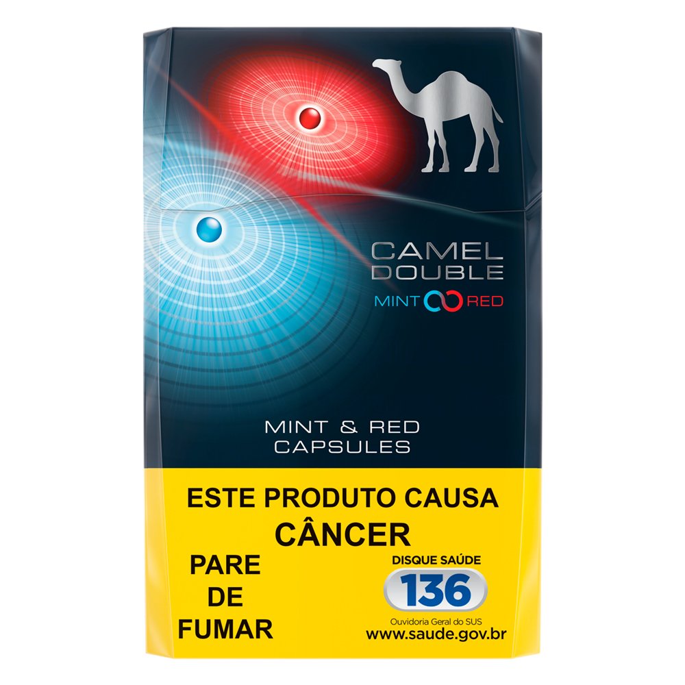 Cigarro Camel Double Mint Red