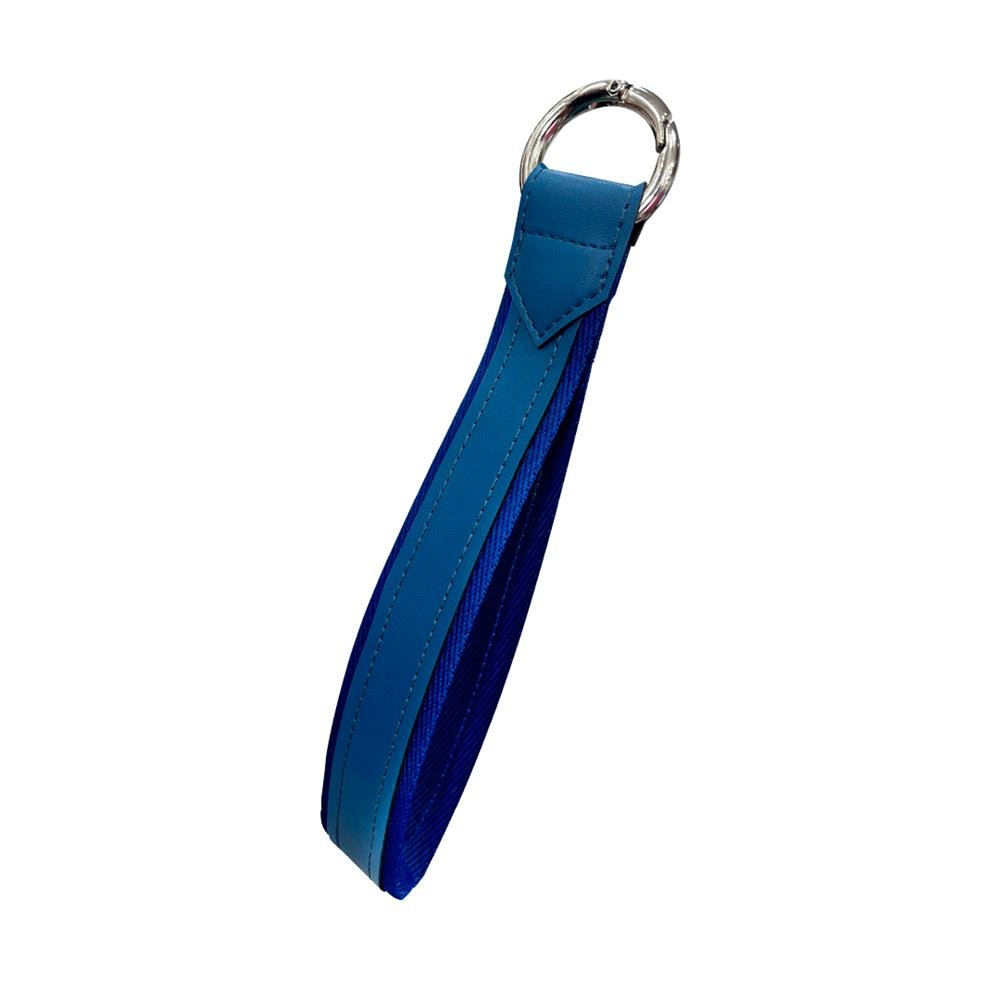 Alça Para Garrafa Com Argola Em Metal Resistente - Azul Marinho | Goldentec